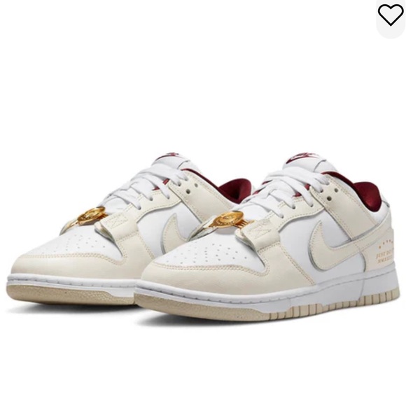 Nike Dunk Low SE Just Do It 'White Phantom' Size 6.5 (WMNS) - Picture 3 of 10